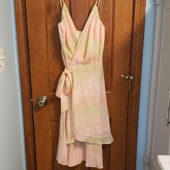 Tie dye midi wrap dress - Medium - Picture 2 of 5